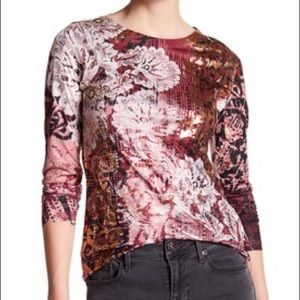 3/30 or 2/$25 Seven7 multicolored shirt